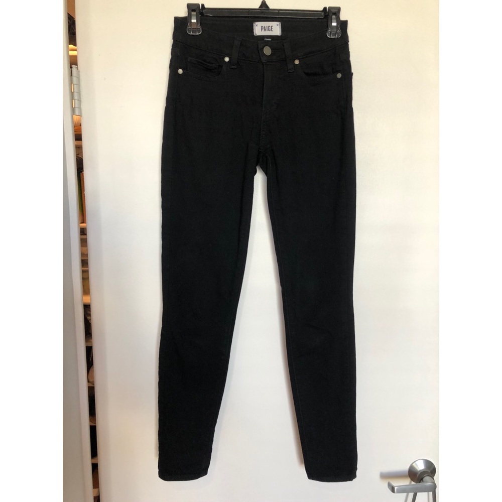 PAIGE Denim Black Skinny Jeans